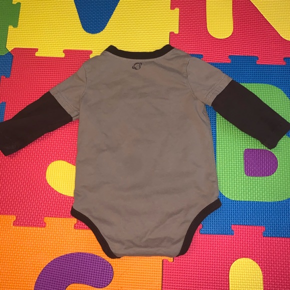 Okie Dokie Turkey Thanksgiving Long Sleeve Onesie - Picture 4 of 4